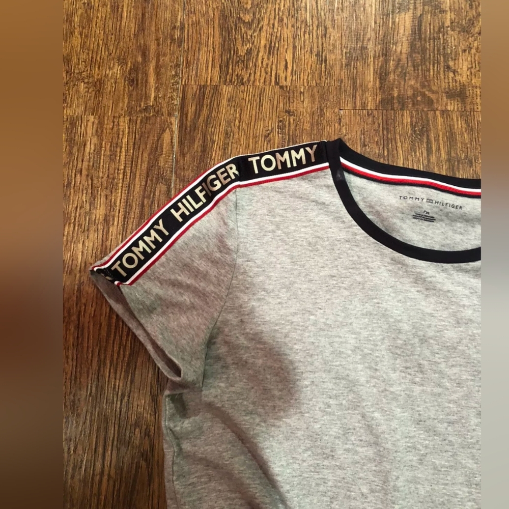 Tommy Hilfiger Gray T-Shirt Dress - Picture 4 of 12